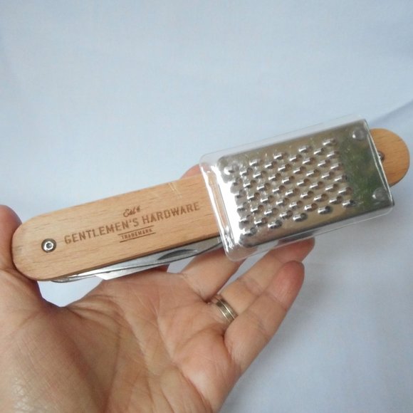 Camping Tool, Hiking Tool, 12-in-1 Stainless Steel Multi Tool, wood handles - Picture 9 of 10